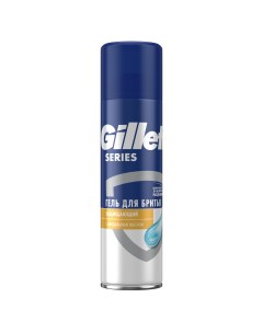 Гель для бритья Series С миндальным маслом 200 мл Gillette