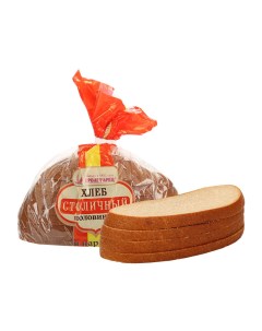 Хлеб Столичный половинка в нарезку 325 Хк пролетарец