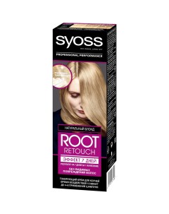 Крем для волос Root Retoucher тонирующий Эффект 7 дней оттенок 8 0 Натуральный Блонд 60 мл Syoss
