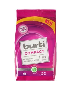 Порошок концентрированный для стирки цветного и тонкого белья Compact 1 1 кг Burti