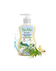 Мыло антибактериальное жидкое Bio soap с маслом чайного дерева 300 мл Biomio