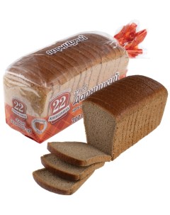 Хлеб Дарницкий пшенично ржаной в нарезке 700 г Хлебозавод №22