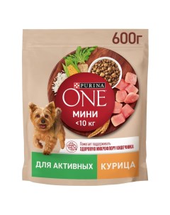 Влажный корм для собак One для активных мелких пород с говядиной 0 085 кг Purina