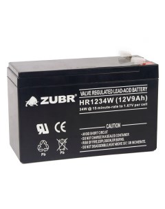 Батарея для ИБП HR 1234 W 12V 9Ah HR1234W Зубр