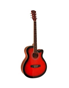Гитара акустическая E4010 RDS красный Elitaro