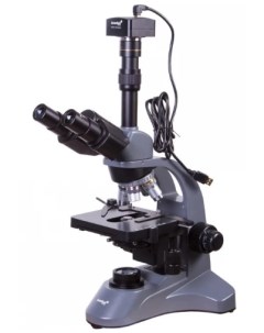 Микроскоп D740T 69658 цифровой 5 1 Мпикс тринокулярный Levenhuk