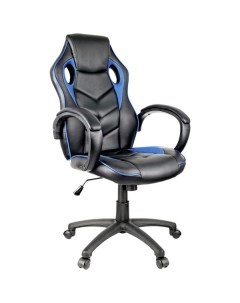 Кресло компьютерное игровое Helmi HL S07 Boost черно синий HL S07 Boost черно синий
