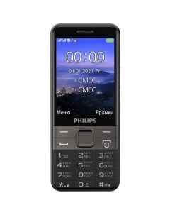 Мобильный телефон Philips Xenium E590 Black Xenium E590 Black