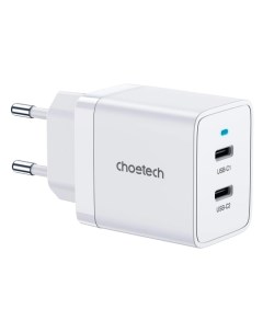 Сетевое зарядное устройство USB Choetech Q5006 EU WH Q5006 EU WH
