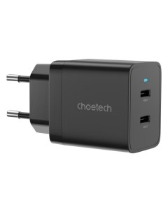 Сетевое зарядное устройство USB Choetech Q5006 EU BK Q5006 EU BK