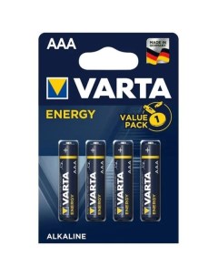 Батарейка Varta LR03 AAA Energy LR03 AAA Energy