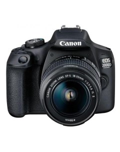 Фотоаппарат зеркальный Canon Canon EOS 2000D Kit 18 55 IS II Canon EOS 2000D Kit 18 55 IS II