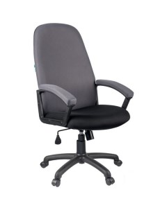 Кресло компьютерное Helmi HL E79 Elegant черно серый HL E79 Elegant черно серый