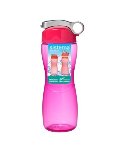 Бутылка для воды Sistema Hydrate Hourglass 645мл Red 590 Hydrate Hourglass 645мл Red 590