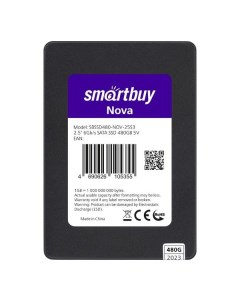 SSD накопитель Smartbuy Nova 480GB SBSSD480 NOV 25S3 Nova 480GB SBSSD480 NOV 25S3