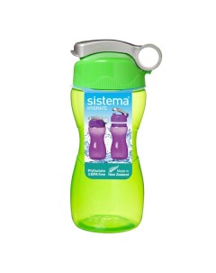 Бутылка для воды Sistema Hydrate Hourglass 475мл Green 580 Hydrate Hourglass 475мл Green 580