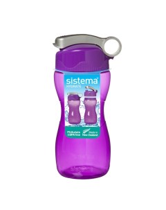 Бутылка для воды Sistema Hydrate Hourglass 475мл Violet 580 Hydrate Hourglass 475мл Violet 580