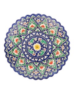 Тарелка столовая Шафран Цветы 2870562 Цветы 2870562