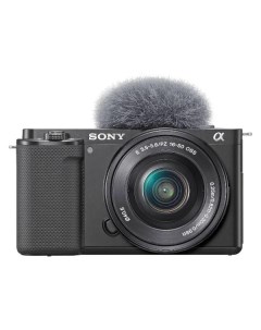 Фотоаппарат системный Sony ZV E10 Kit E PZ 16 50mm F3 5 5 6 OSS Black ZV E10 Kit E PZ 16 50mm F3 5 5