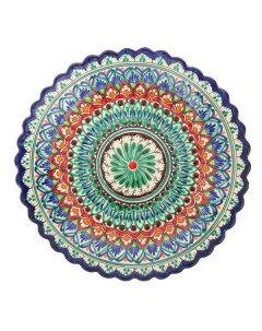 Тарелка столовая Шафран Цветы 2870548 Цветы 2870548