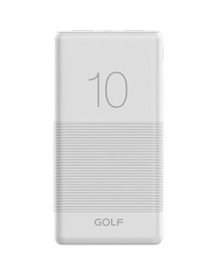 Внешний аккумулятор Golf G80 10000mAh White G80 10000mAh White