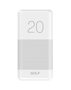 Внешний аккумулятор Golf G81 20000mAh White G81 20000mAh White