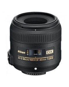 Объектив для цифрового фотоаппарата Nikon 40mm f 2 8G AF S DX Micro Nikkor 40mm f 2 8G AF S DX Micro