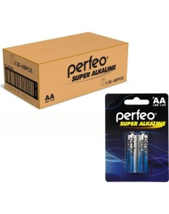 Батарейка алкалиновая щелочная Perfeo LR6 AA Super Alkaline 60 pcs LR6 AA Super Alkaline 60 pcs