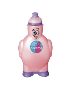Бутылка для воды Sistema Hydrate Happy Bottle 350мл Pink 790 Hydrate Happy Bottle 350мл Pink 790
