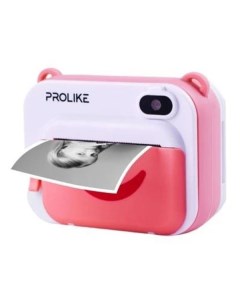 Фотоаппарат моментальной печати Prolike розовый 406670 розовый 406670