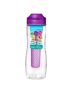 Бутылка для воды Sistema Hydrate Tritan Infuser 800мл Violet 660 Hydrate Tritan Infuser 800мл Violet