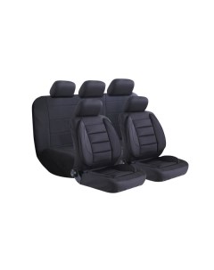 Чехлы для автомобильных сидений Kraft KT 835637 Comfort полиэстер черный KT 835637 Comfort полиэстер Крафт