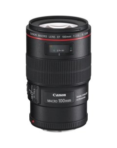 Объектив для зеркального фотоаппарата Canon Canon EF 100mm f 2 8L Macro IS USM Canon EF 100mm f 2 8L