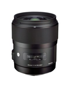 Объектив для зеркального фотоаппарата Nikon Sigma AF 35mm f 1 4 DG HSM Art Nikon F AF 35mm f 1 4 DG 