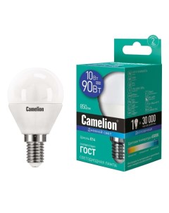 Лампа Camelion LED10 G45 865 E14 10 штук LED10 G45 865 E14 10 штук
