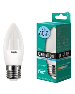 Лампа Camelion LED7 C35 845 E27 10 штук LED7 C35 845 E27 10 штук