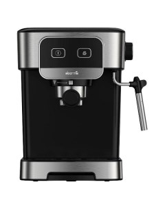 Кофеварка рожкового типа Deerma Coffee Machine DEM YS10W Black Silver Coffee Machine DEM YS10W Black
