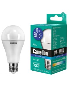 Лампа Camelion LED11 A60 865 E27 10 штук LED11 A60 865 E27 10 штук