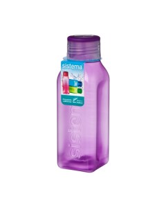 Бутылка для воды Sistema Hydrate Square Bottle 475мл Violet 870 Hydrate Square Bottle 475мл Violet 8
