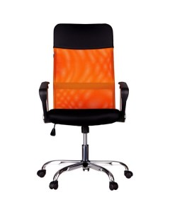 Кресло компьютерное Helmi HL E16 Content черно оранжевый HL E16 Content черно оранжевый