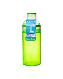 Бутылка для воды Sistema Hydrate Trio 580мл Green 830 Hydrate Trio 580мл Green 830