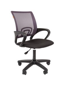Кресло компьютерное Chairman 696 LT ткань черный серый 696 LT ткань черный серый
