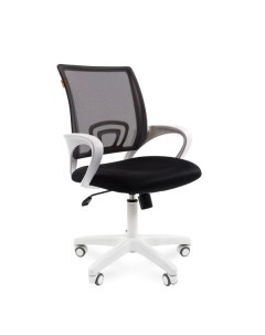 Кресло компьютерное Chairman 696 White ткань черный 696 White ткань черный