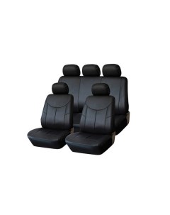 Чехлы для автомобильных сидений Kraft KT 835625 Style экокожа черный KT 835625 Style экокожа черный Крафт