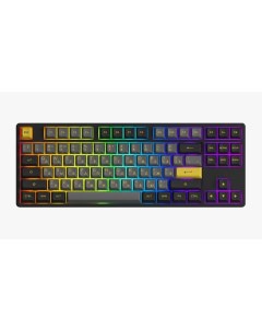 Игровая клавиатура Akko 5087S Black Gold Jelly Purple ASA Hot Swap 5087S Black Gold Jelly Purple ASA
