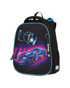 Рюкзак школьный Berlingo Neon car 37x28x16см RU07152 Neon car 37x28x16см RU07152