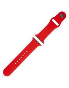 Ремешок для смарт часов Red Line Apple Watch 42 44 mm S3 S4 S5 SE S6 красный Apple Watch 42 44 mm S3 Red line