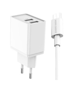 Сетевое зарядное устройство USB More Choice NC44i White NC44i White More choice