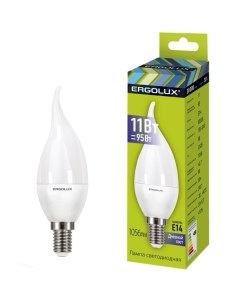 Лампа Ergolux LED CA35 11W E14 4K LED CA35 11W E14 4K