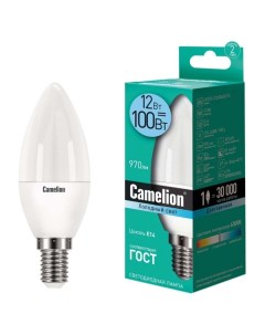Лампа Camelion LED12 C35 845 E14 10 штук LED12 C35 845 E14 10 штук